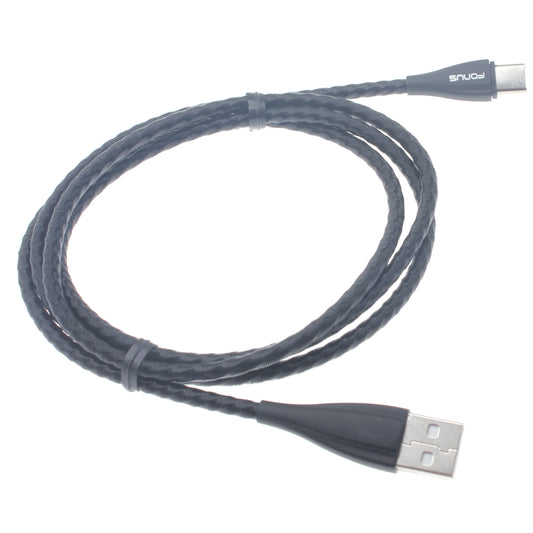 image of Metal USB Cable Type-C Charger Cord Power Wire USB-C  - BFL60 1237-1