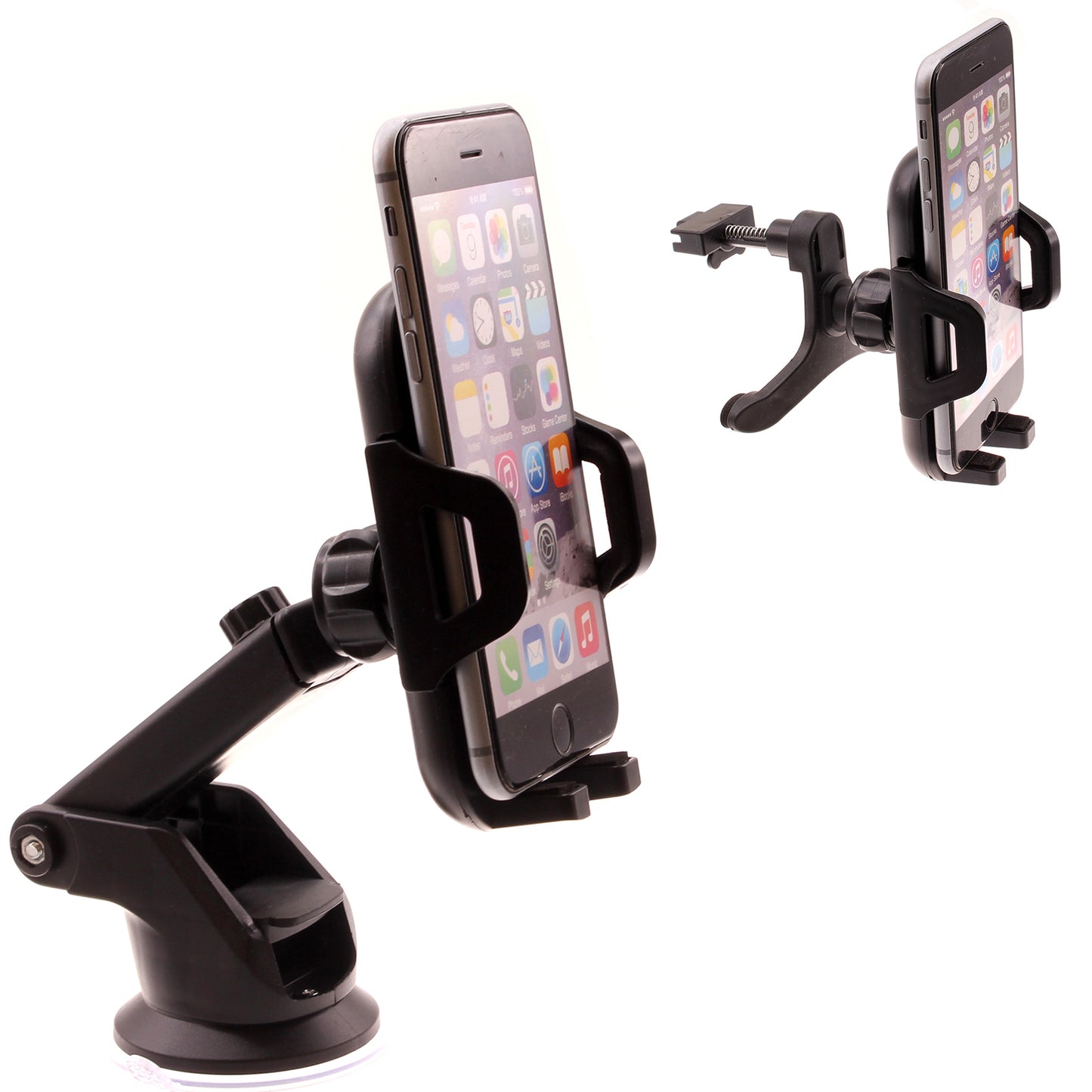 Car Mount  Windshield   Air Vent  Phone Holder Glass Cradle Suction -D 1999-1