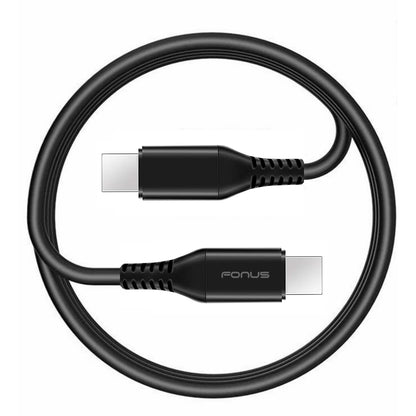 6ft and 10ft Long PD USB-C Cables Fast Charge TYPE-C to TYPE-C Cord Power Wire USB-C to USB-C Data Sync  - BFY66 1793-6