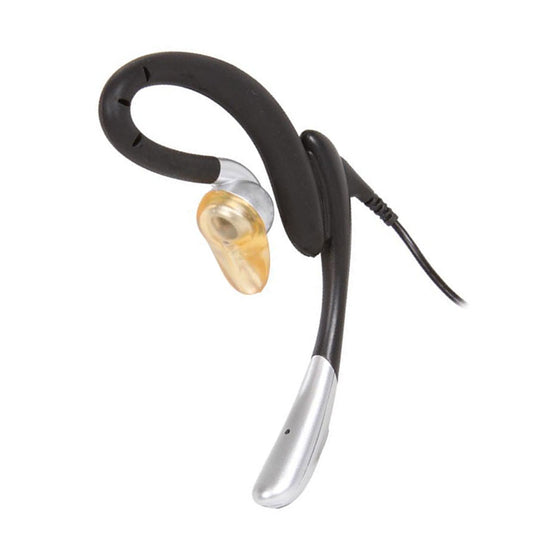 image of  Wired Earphone with Boom Mic   Over-the-ear  3.5mm Adapter  Single Earbud  Headphone  - BFC37+S06 1992-1