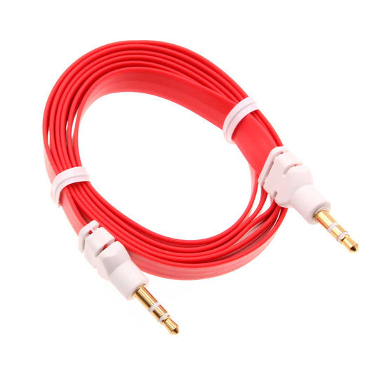 image of Aux Cable 3.5mm Adapter Car Stereo Aux-in Audio Cord Speaker Jack Wire  - BFB61 404-1