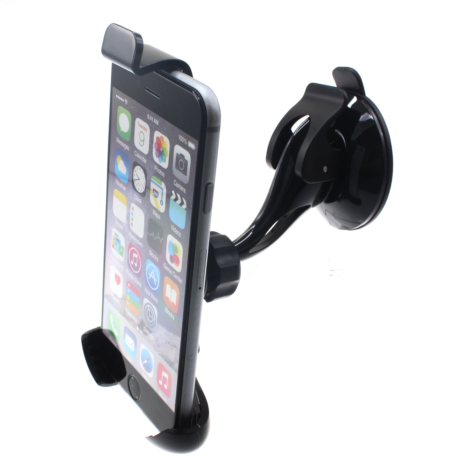 Car Mount Windshield Holder Glass Cradle Swivel  - BFK39 621-1