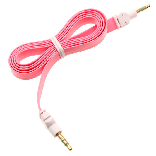 image of Aux Cable 3.5mm Adapter Car Stereo Aux-in Audio Cord Speaker Jack Wire  - BFJ28 378-1