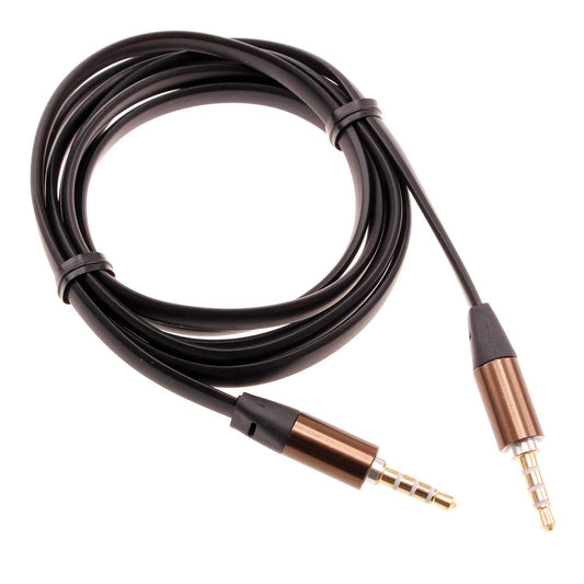 image of Aux Cable 3.5mm Adapter Car Stereo Aux-in Audio Cord Speaker Jack Wire  - BFT29 372-1