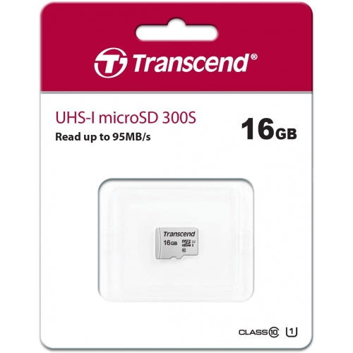 16GB Memory Card Transcend High Speed MicroSD Class 10 MicroSDHC  - BFV17 1383-2