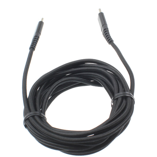 image of USB-C Cable 10ft Long Fast Charge Power Cord (Type-C to Type-C) Wire  - BFR22 1038-1