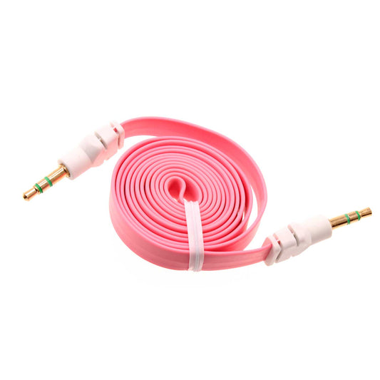 image of Aux Cable 3.5mm Adapter Car Stereo Aux-in Audio Cord Speaker Jack Wire  - BFJ28 378-1