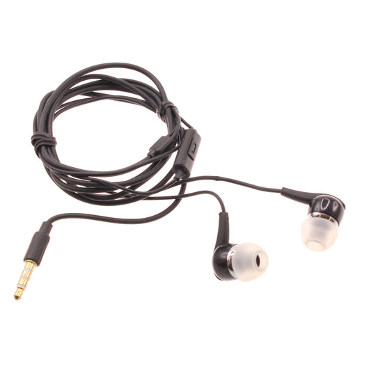 image of Wired Earphones Headphones Handsfree Mic 3.5mm Headset Earbuds  - BFA48 324-1