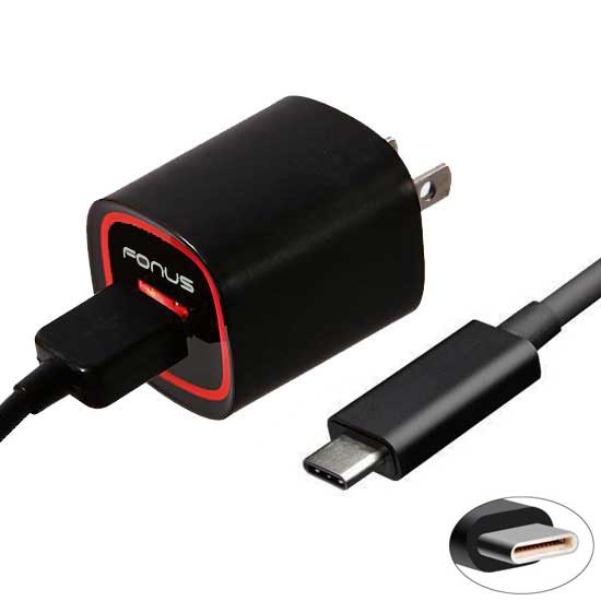 Home Charger Fast 18W USB Cable 6ft TYpe-C Power Adapter  - BFM94 977-2