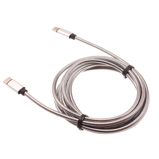 image of 6ft Metal PD Cable Type-C to USB-C Charger Cord Power Wire Sync  - BFD55 1426-1