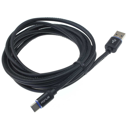 image of 10ft USB Cable Type-C Power Cord USB-C Long Fast Charge  - BFL97 1378-1