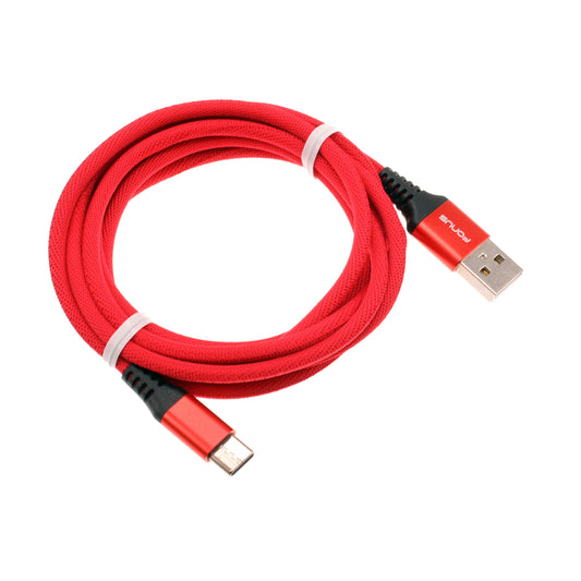 Red 6ft USB-C Cable Type-C Charger Cord Power Wire Long  - BFK59 1414-1