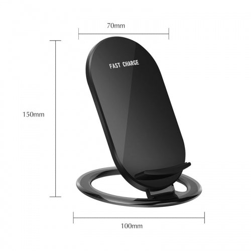 Wireless Charger 15W Fast Stand Detachable 2-Coils Charging Pad  - BFD51 1570-7