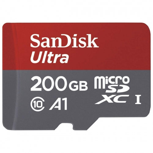 image of 200GB Memory Card Sandisk Ultra High Speed MicroSD Class 10 MicroSDXC   - BFV07 1202-1