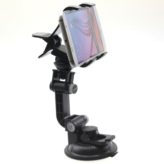 image of Car Mount Dash Windshield Holder Cradle Rotating  - BFJ05 642-1