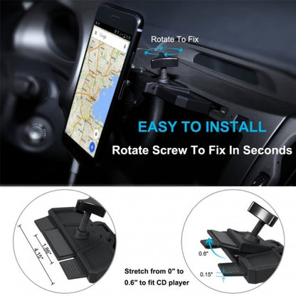 Car Mount CD Slot Holder Cradle Swivel Dock  - BFJ26 1074-3