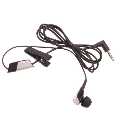 Mono Headset Wired Earphone Single Earbud 3.5mm Headphone Flat  - BFG05 319-1