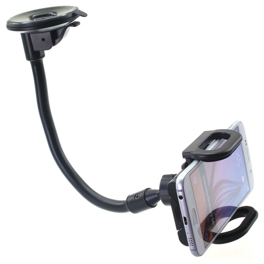 image of Car Mount Dash Windshield Holder Cradle Swivel  - BFJ70 654-1