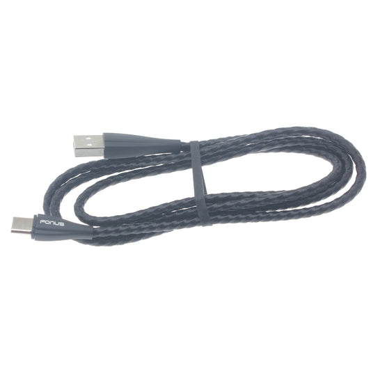 image of Metal USB Cable Type-C Charger Cord Power Wire USB-C  - BFL60 1237-1