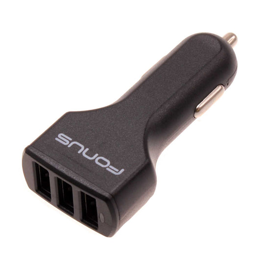 image of Car Charger 36W 3-Port USB 4.8A DC Socket Plug-in  - BFK62 843-1