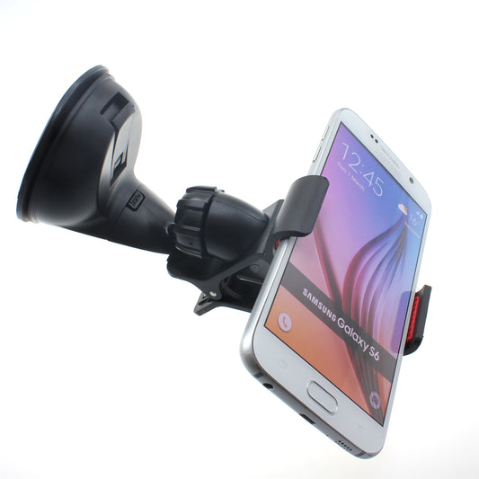 image of Car Mount Dash Windshield Holder Cradle Swivel  - BFK56 672-1