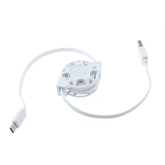 image of USB Cable Retractable Type-C Charger Power Cord  - BFK08 1085-1