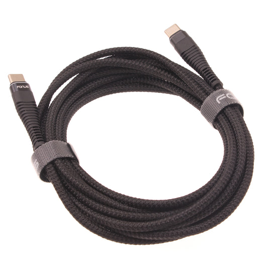 image of 10ft PD Cable Type-C to USB-C Charger Cord Power Wire Sync  - BFD54 1453-1