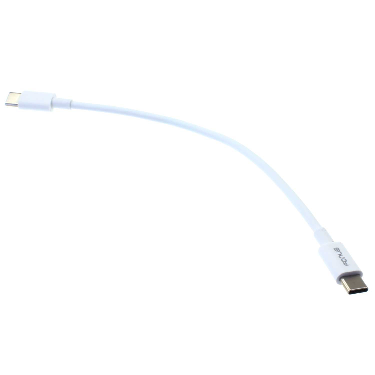 Short USB-C Cable PD Fast Charge Cord Power Wire Wire Type-C to Type-C  - BFG57 1400-1