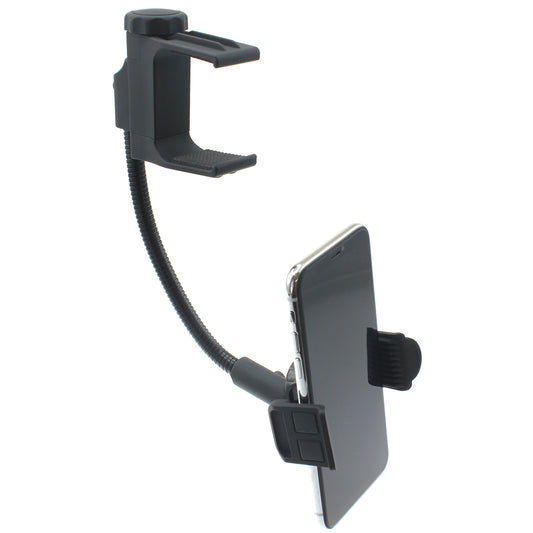 image of Car Mount Mirror Holder Rear View Swivel Cradle Stron Grip  - BFJ89 682-1