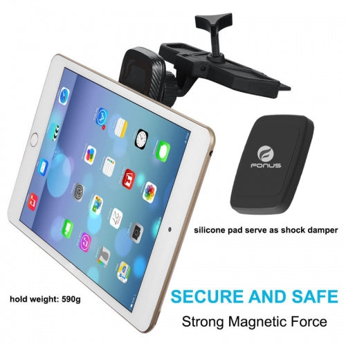 Car Mount CD Slot Magnetic Holder Swivel Dock  - BFC56 1070-3