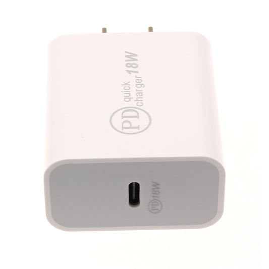 image of 18W Fast Home Charger PD Type-C Quick Power Adapter Travel  - BFS34 1430-1