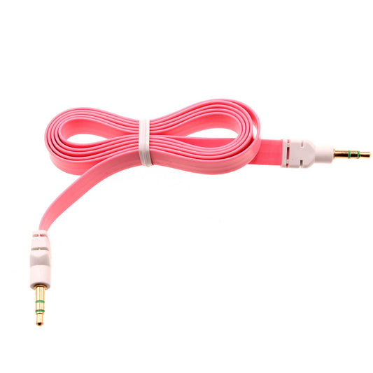 image of Aux Cable 3.5mm Adapter Car Stereo Aux-in Audio Cord Speaker Jack Wire  - BFJ28 378-1