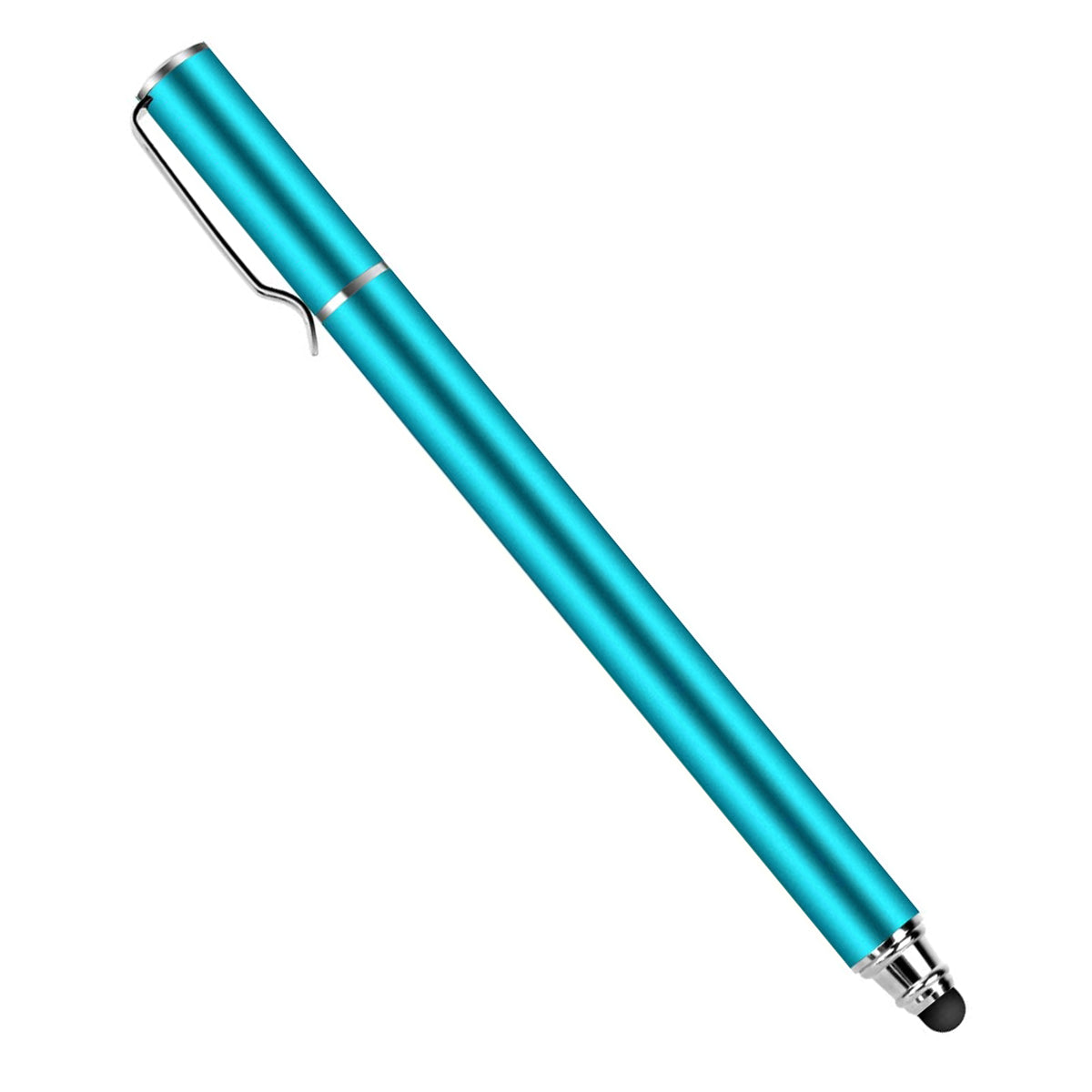 Stylus Touch Screen Pen Fiber Tip Aluminum Lightweight Blue  - BFZ50 1675-1