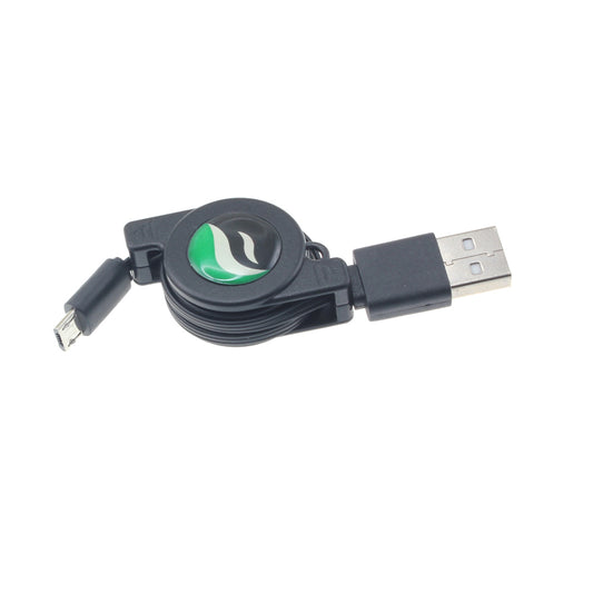 image of USB Cable Retractable MicroUSB Charger Power Cord  - BFC92 196-1