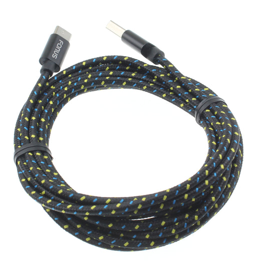 image of 10ft USB Cable Type-C Charger Cord Power Wire USB-C  - BFC85 883-1