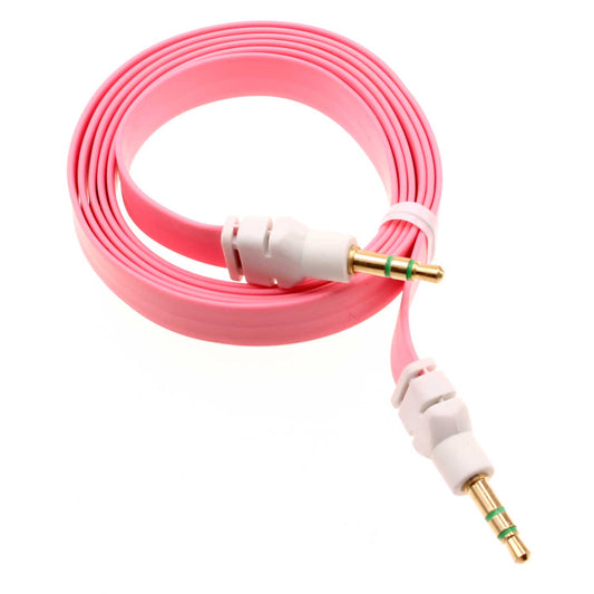 image of Aux Cable 3.5mm Adapter Car Stereo Aux-in Audio Cord Speaker Jack Wire  - BFJ28 378-1