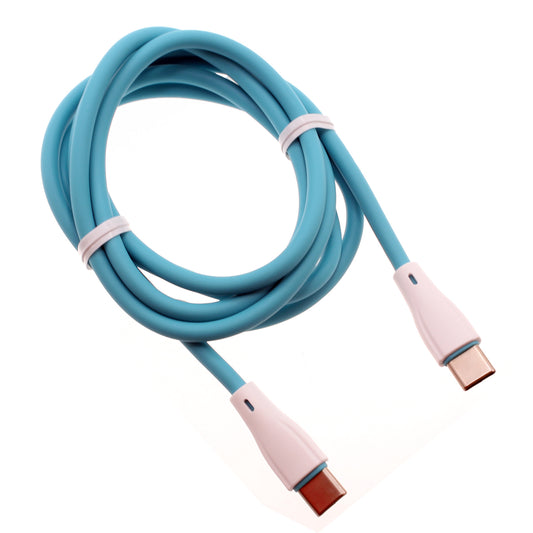 image of 4ft USB-C Cable PD Fast Charger Cord Power Wire (Type-C to Type-C) Sync  - BFE12 1467-1