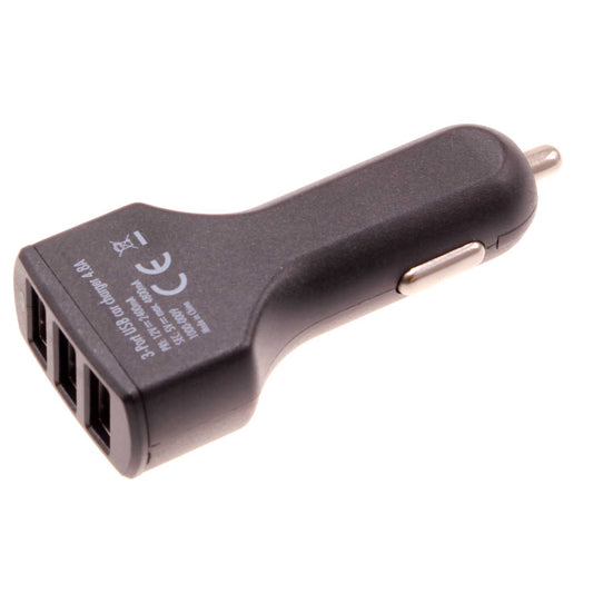 image of Car Charger 36W 3-Port USB 4.8A DC Socket Plug-in  - BFK62 843-1