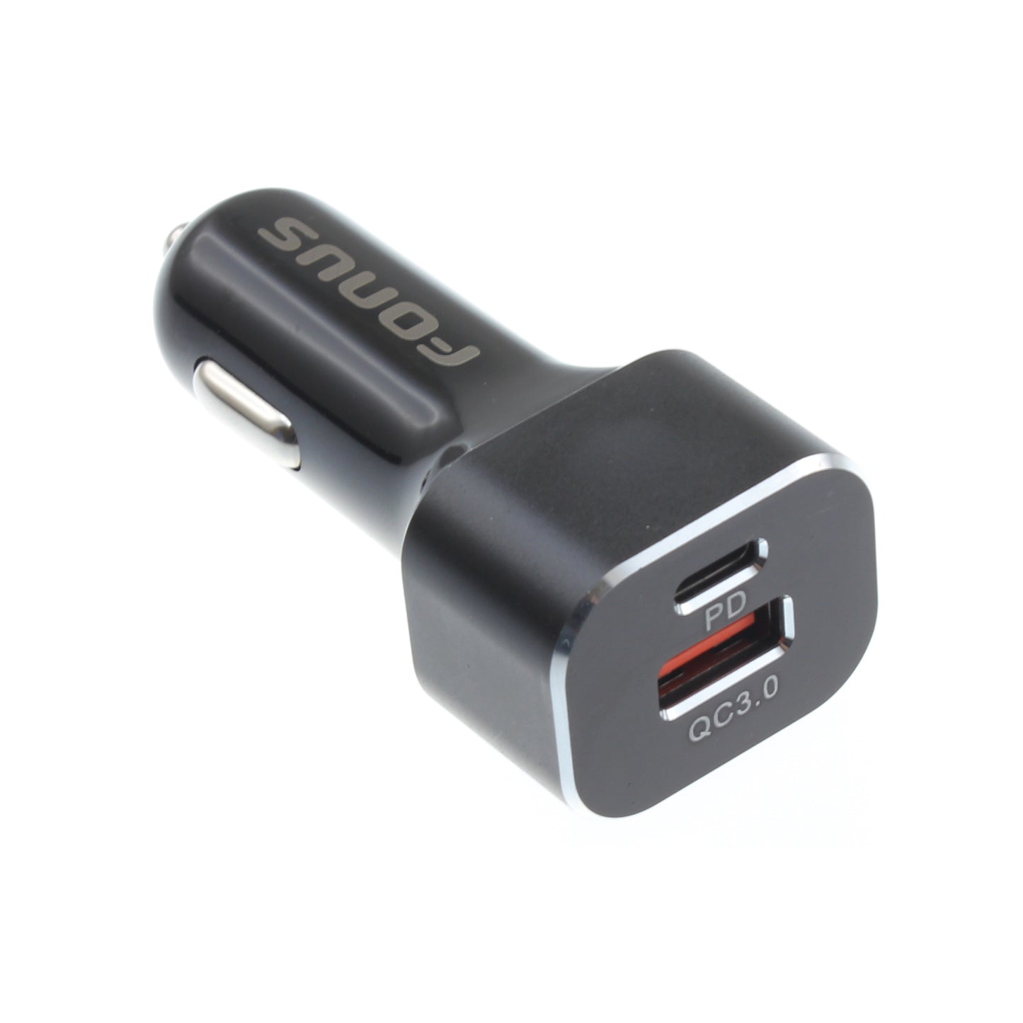 Quick Car Charger 36W 2-Port USB Type-C PD  Power Adapter  - BFS40 1158-1