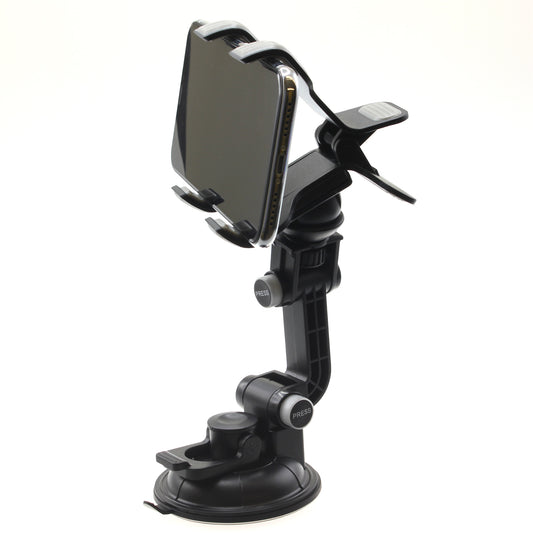 image of Car Mount Dash Windshield Holder Cradle Rotating  - BFJ05 642-1