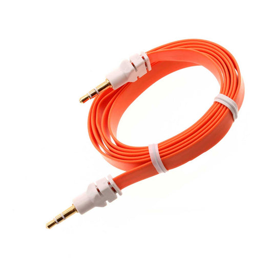 image of Aux Cable 3.5mm Adapter Car Stereo Aux-in Audio Cord Speaker Jack Wire  - BFJ04 375-1