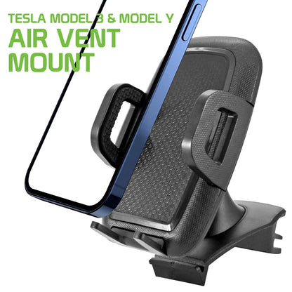 Air Vent Car Mount for Tesla Model 3 and Y Only Phone Holder Cradle Swivel  Strong Grip   - BFL29 1990-2