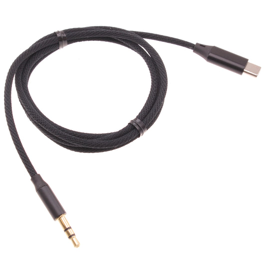 image of Aux Cable USB-C to 3.5mm Audio Cord Car Stereo Aux-in Adapter Speaker Jack Wire  - BFA71 1500-1