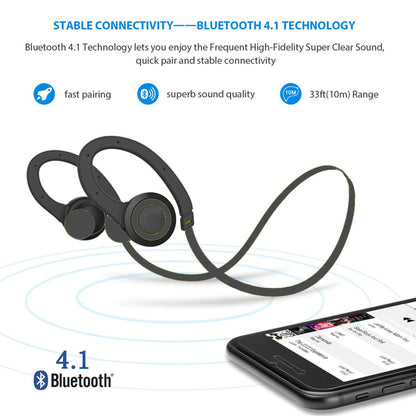 Wireless Headset Sports Earphones Hands-free Mic Neckband Headphones  - BFA03 949-3