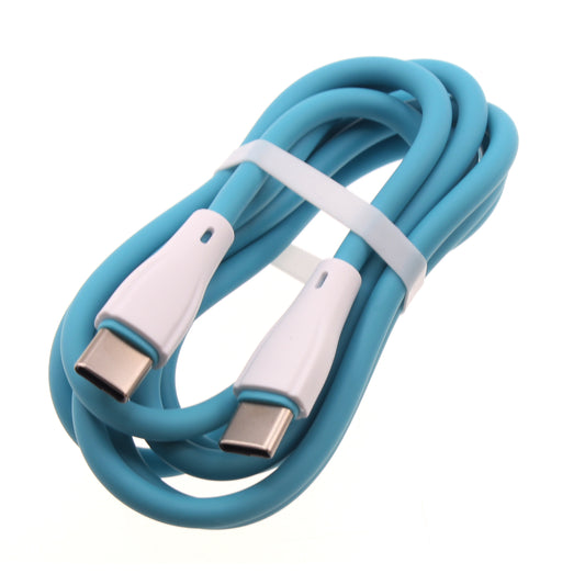 image of 4ft USB-C Cable PD Fast Charger Cord Power Wire (Type-C to Type-C) Sync  - BFE12 1467-1