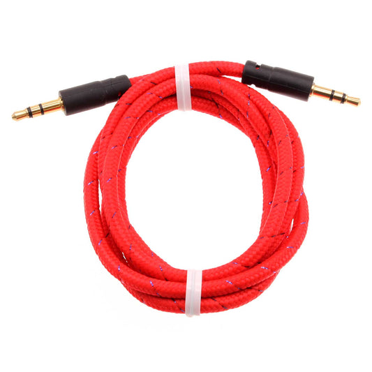 image of Aux Cable 3.5mm Adapter Car Stereo Aux-in Audio Cord Speaker Jack Wire  - BFM98 402-1