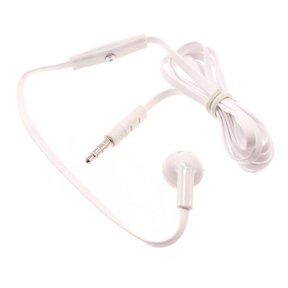 Mono Headset Wired Earphone Single Earbud 3.5mm Headphone Flat  - BFJ87 388-1