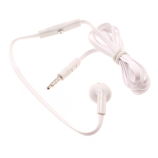 image of Mono Headset Wired Earphone Single Earbud 3.5mm Headphone Flat  - BFJ87 388-1