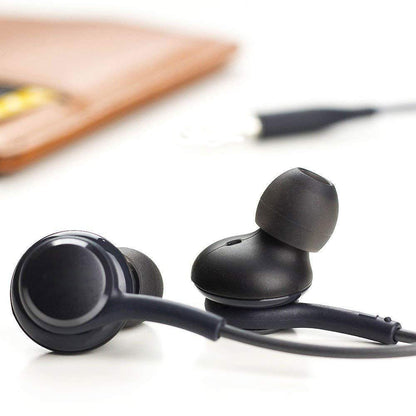 TYPE-C Earphones Wired Earbuds Headphones - Black 2084-3
