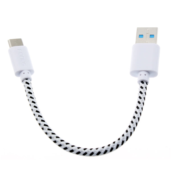 Short USB Cable Type-C Charger Cord Power Wire USB-C  - BFS39 939-4